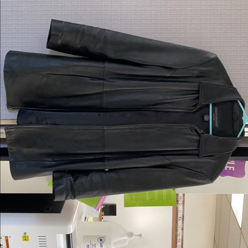 Centigrade leather jacket men’s medium